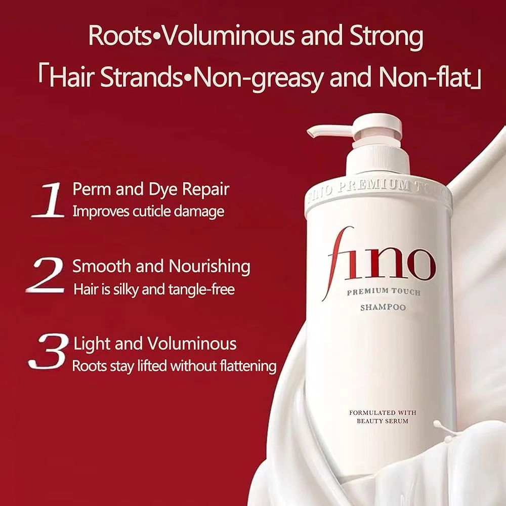 Fino Premium Touch Moist Shampoo 550ml