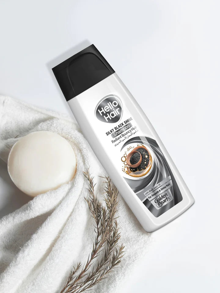 Golden Pearl Hello Hair - Silky Black Shine Shampoo