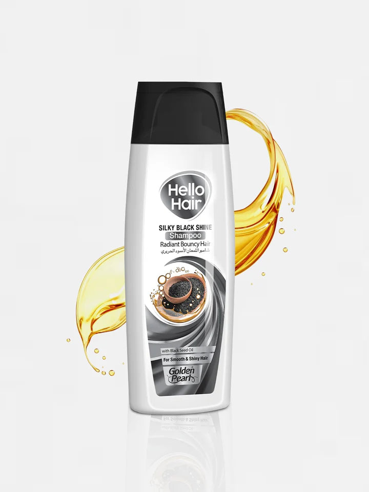Golden Pearl Hello Hair - Silky Black Shine Shampoo
