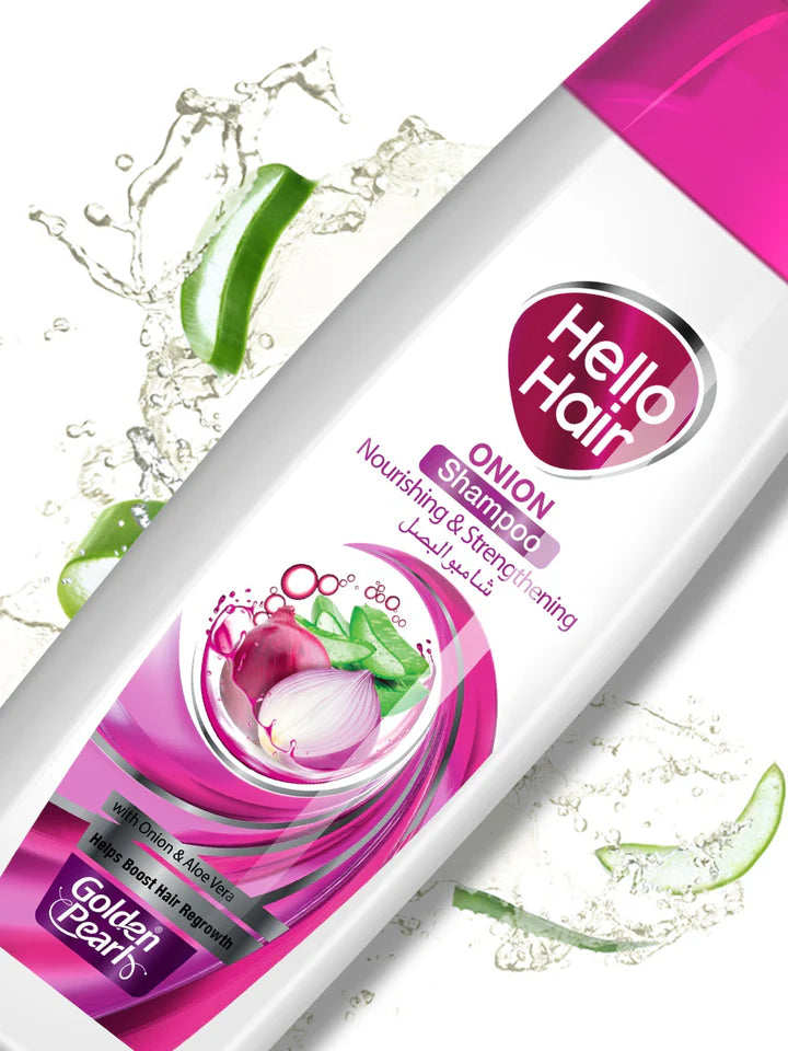 Golden Pearl Hello Hair - Onion Shampoo