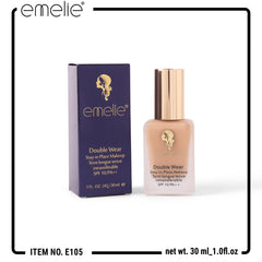 Emelie Double Wear Stay-in-Place Makeup Foundation