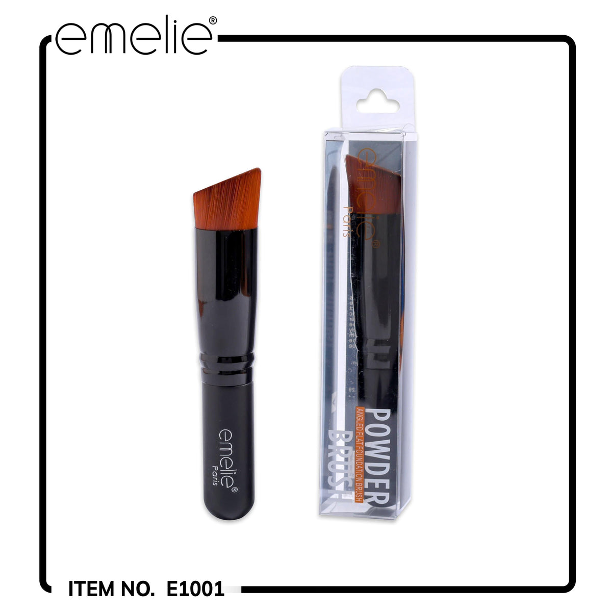 Emelie Angled Flat Foundation Brush