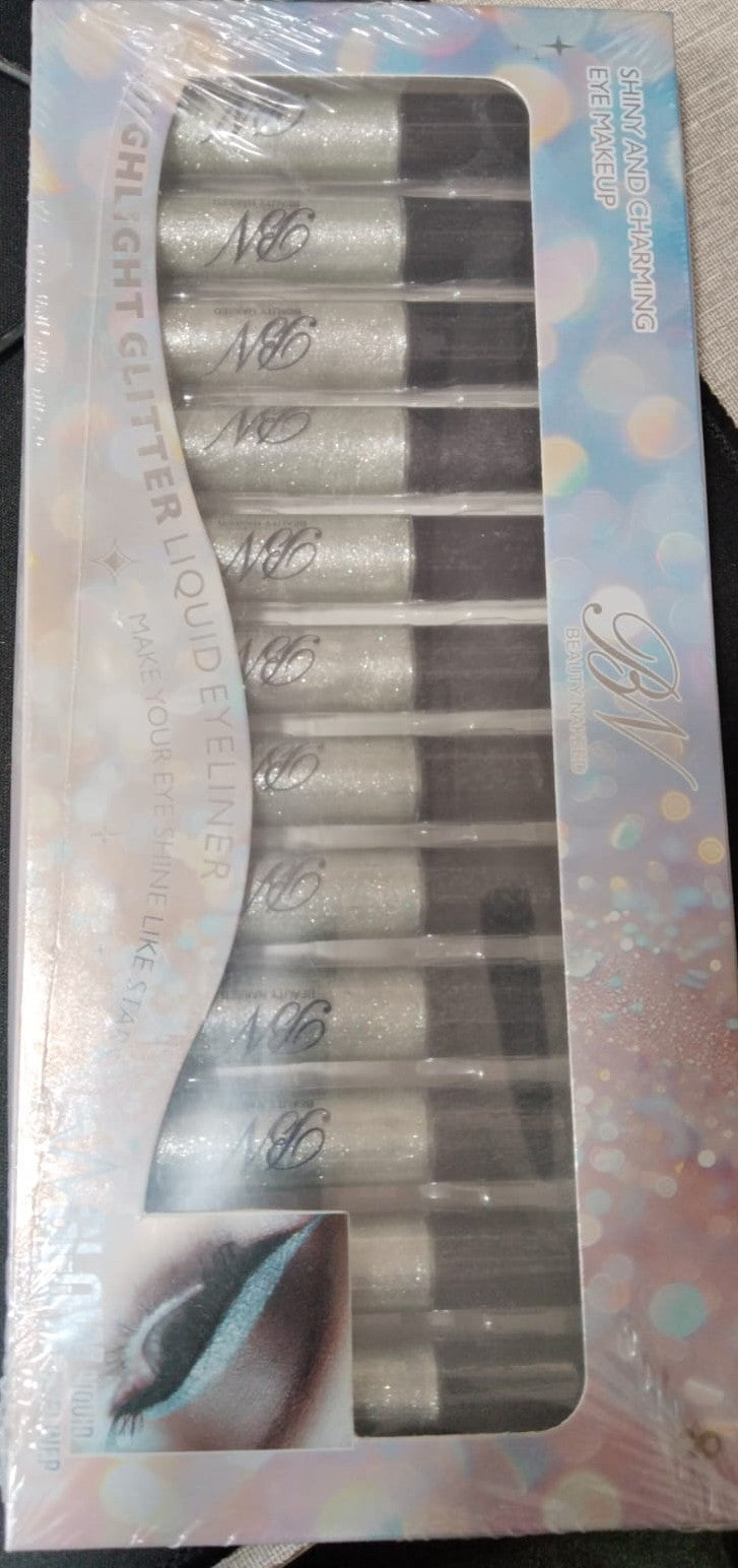 Beauty Naked Highlight Glitter Liquid Eyeliner