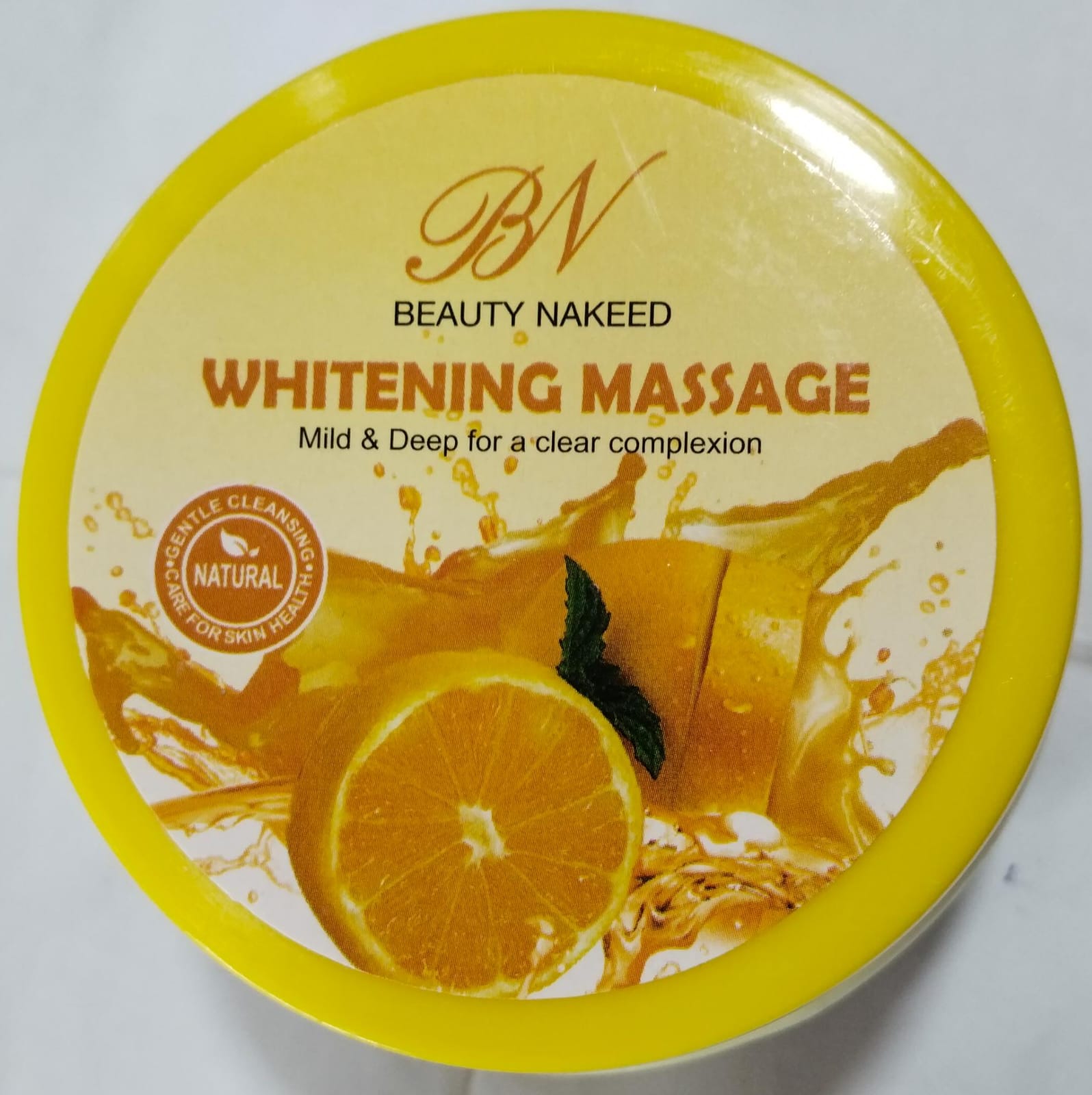 Beauty Naked Whitening Massage – Mild & Deep for a Clear Complexion
