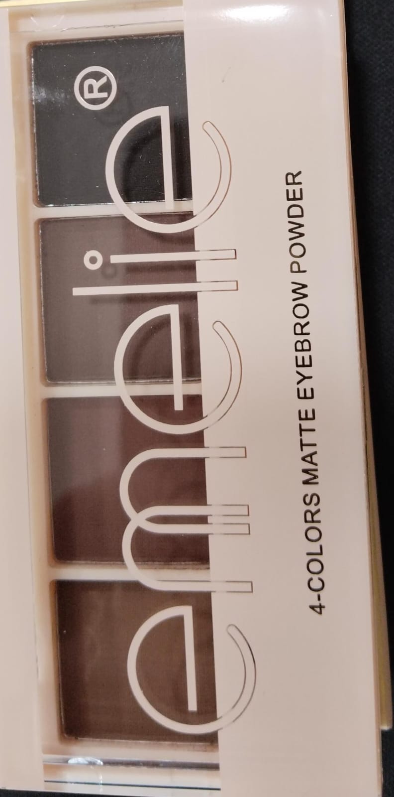 Emelie 4-Colors Matte Eyebrow Powder – Professional Long Lasting Buildable Makeup