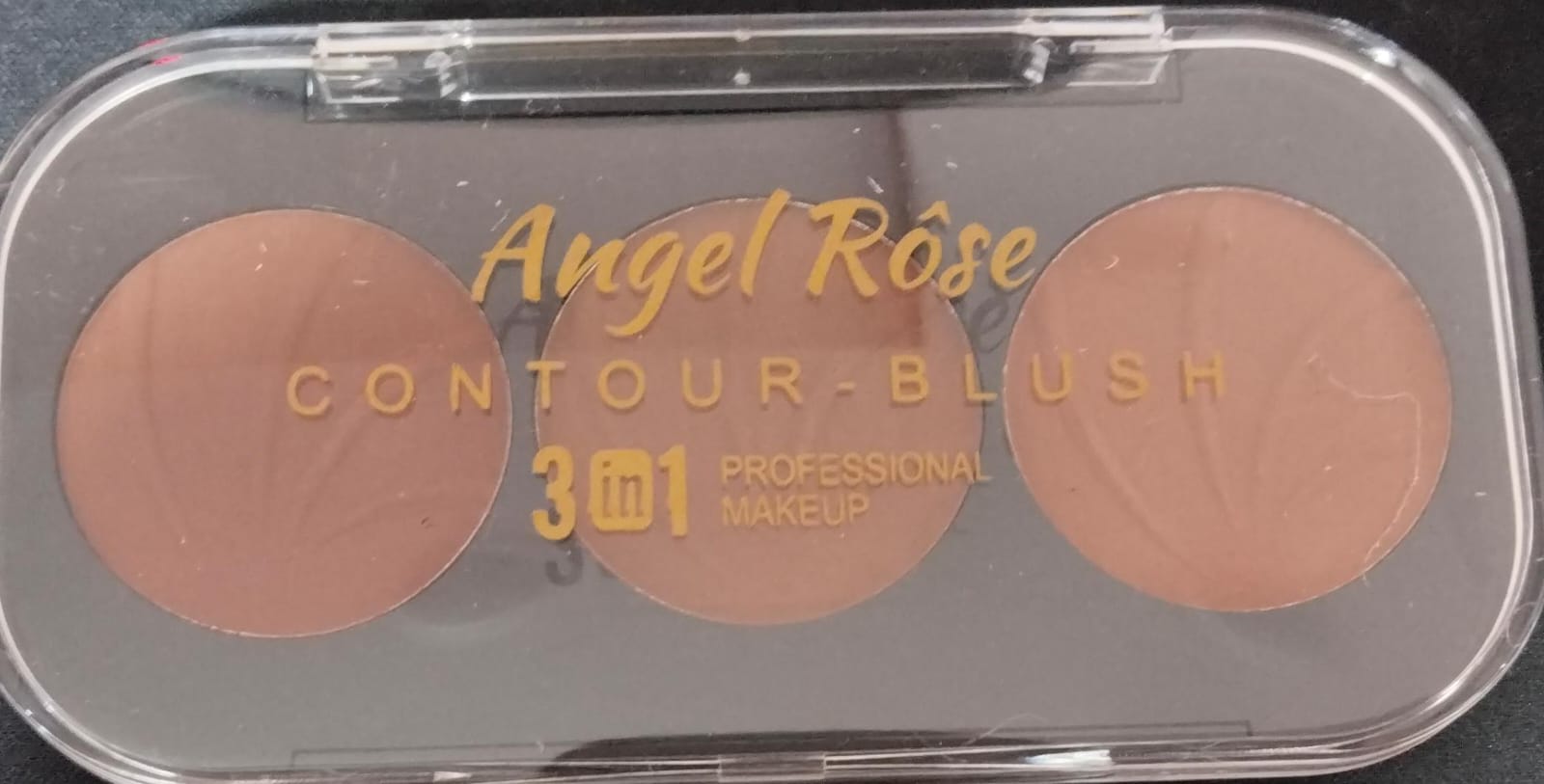 Angel Rose 3 in 1 Professional Makeup Contour-Blush Palette