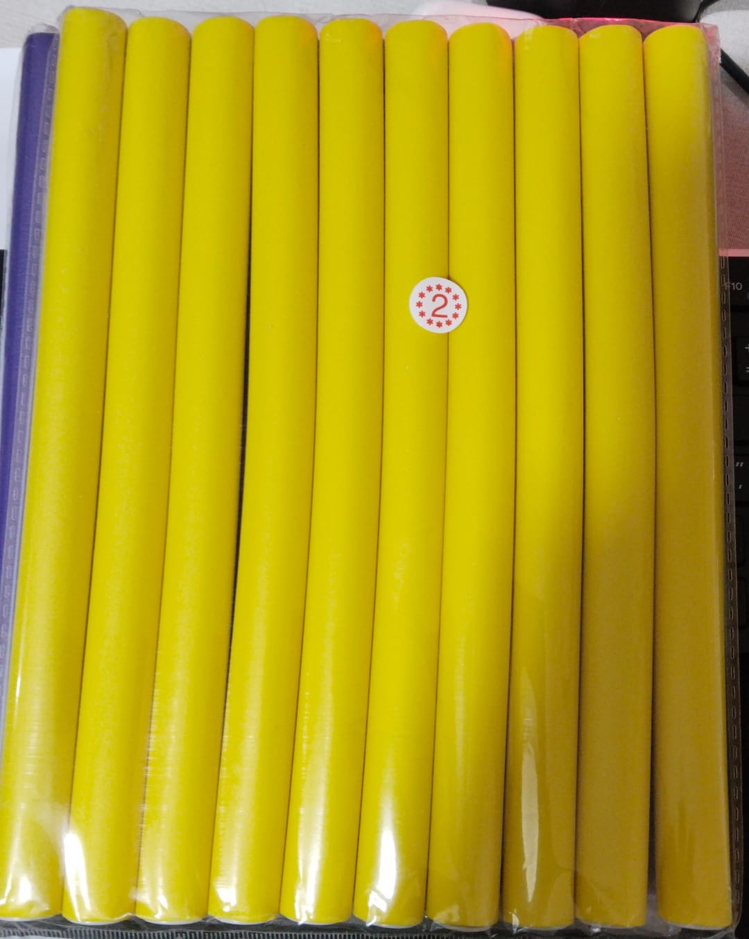 Flexible Hair Rollers – Heatless Magic Foam Hair Curlers (10 Pcs)