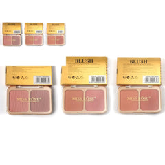 Miss Rose Sunset 2 Color Blush On Kit (MR005 N1-N2-N3)