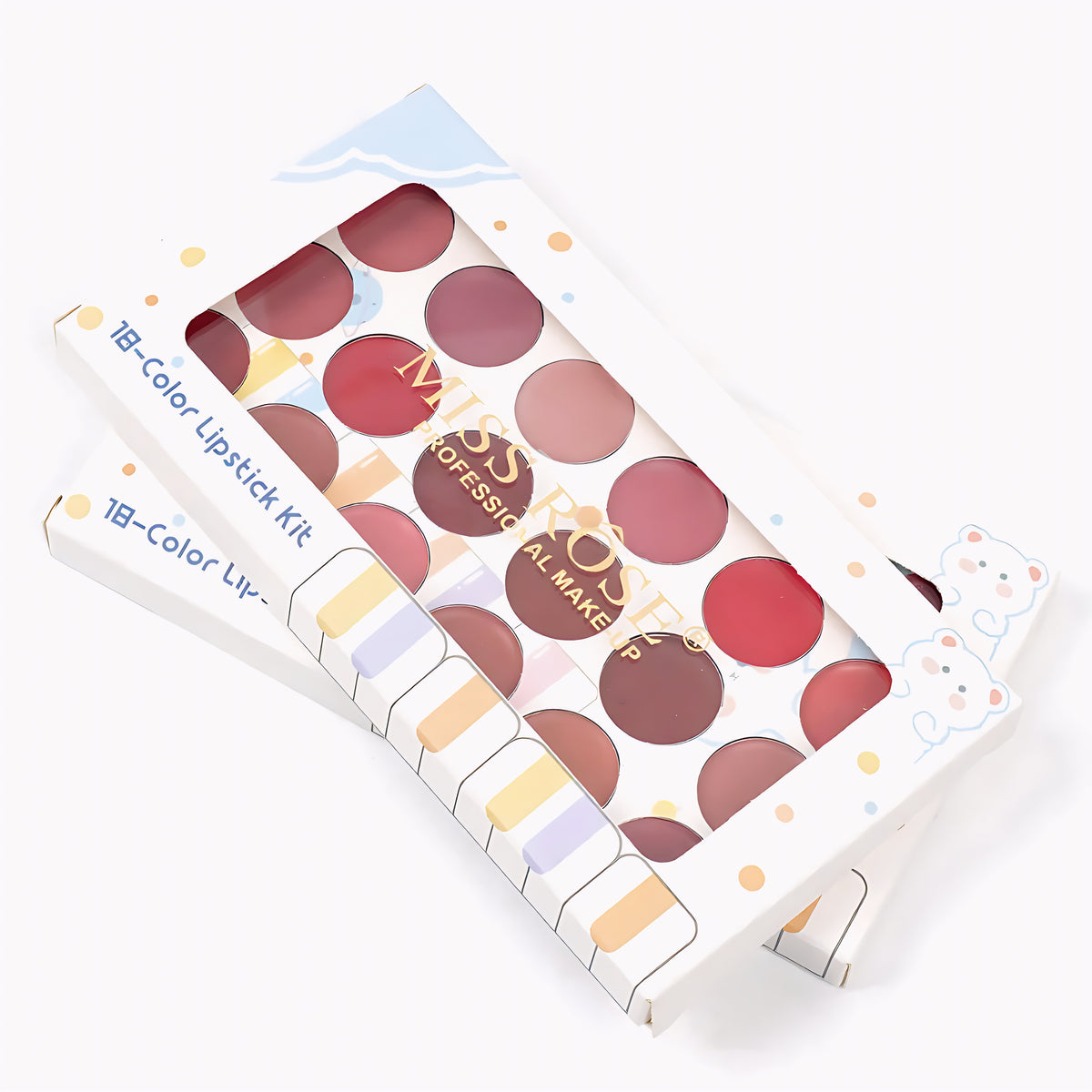 Miss Rose 18 Color Lipstick Kit