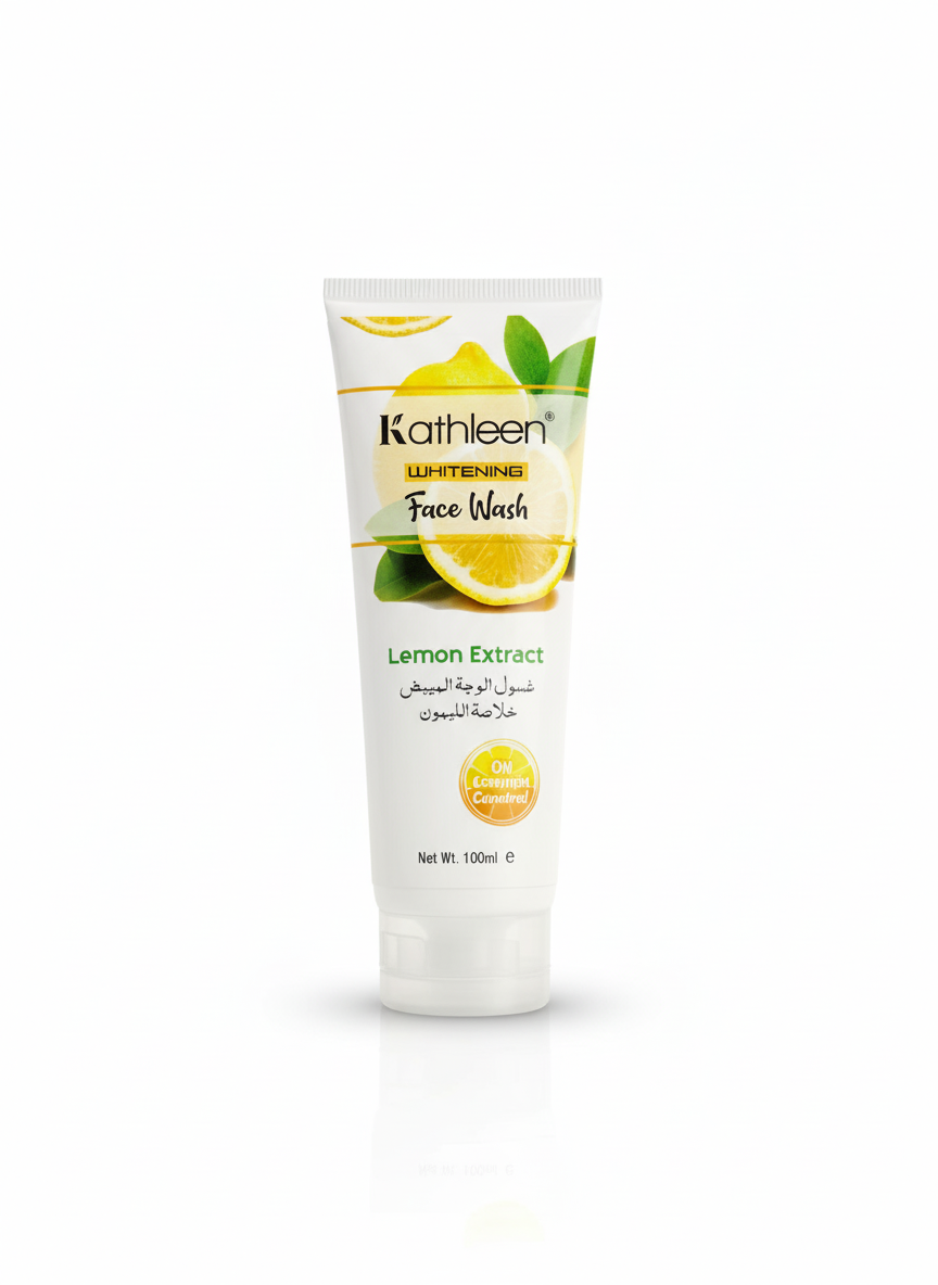 Kathleen Whitening Face Wash with Lemon Extract