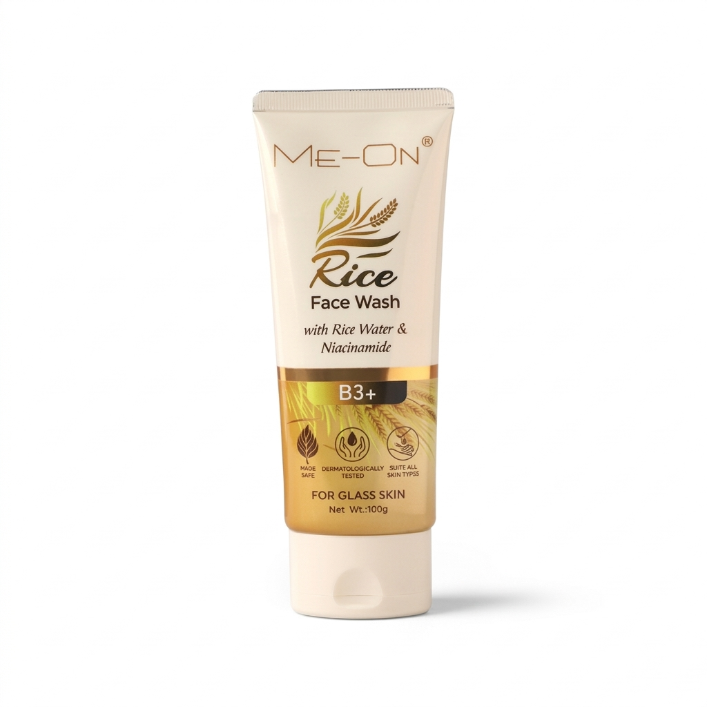 ME-ON Rice Face Wash with Rice Water & Niacinamide (100ml)