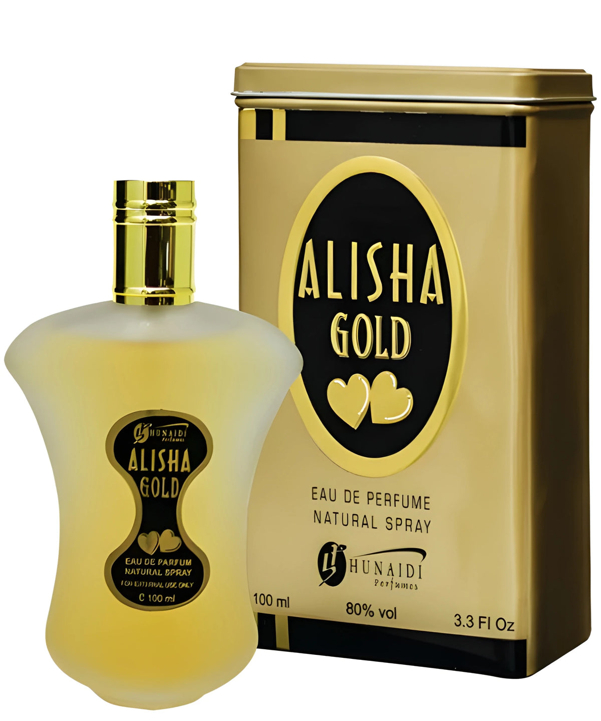 Alisha Gold Eau De Parfum by Hunaidi Perfumes