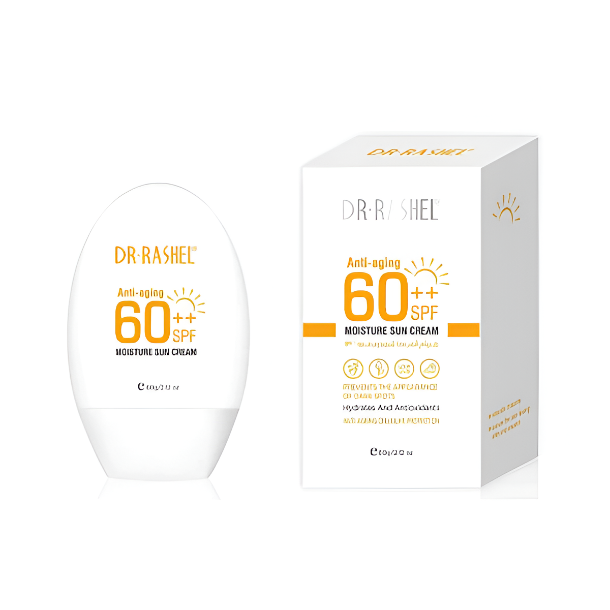 Dr. Rashel Anti-Aging Moisture Sun Cream SPF 60++ (60g)