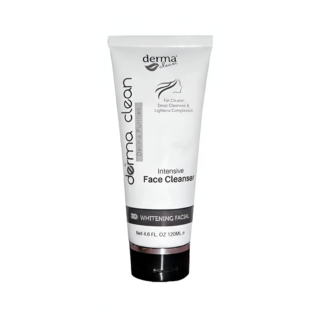 Derma Clean 3D Whitening Intensive Face Cleanser (120ml)