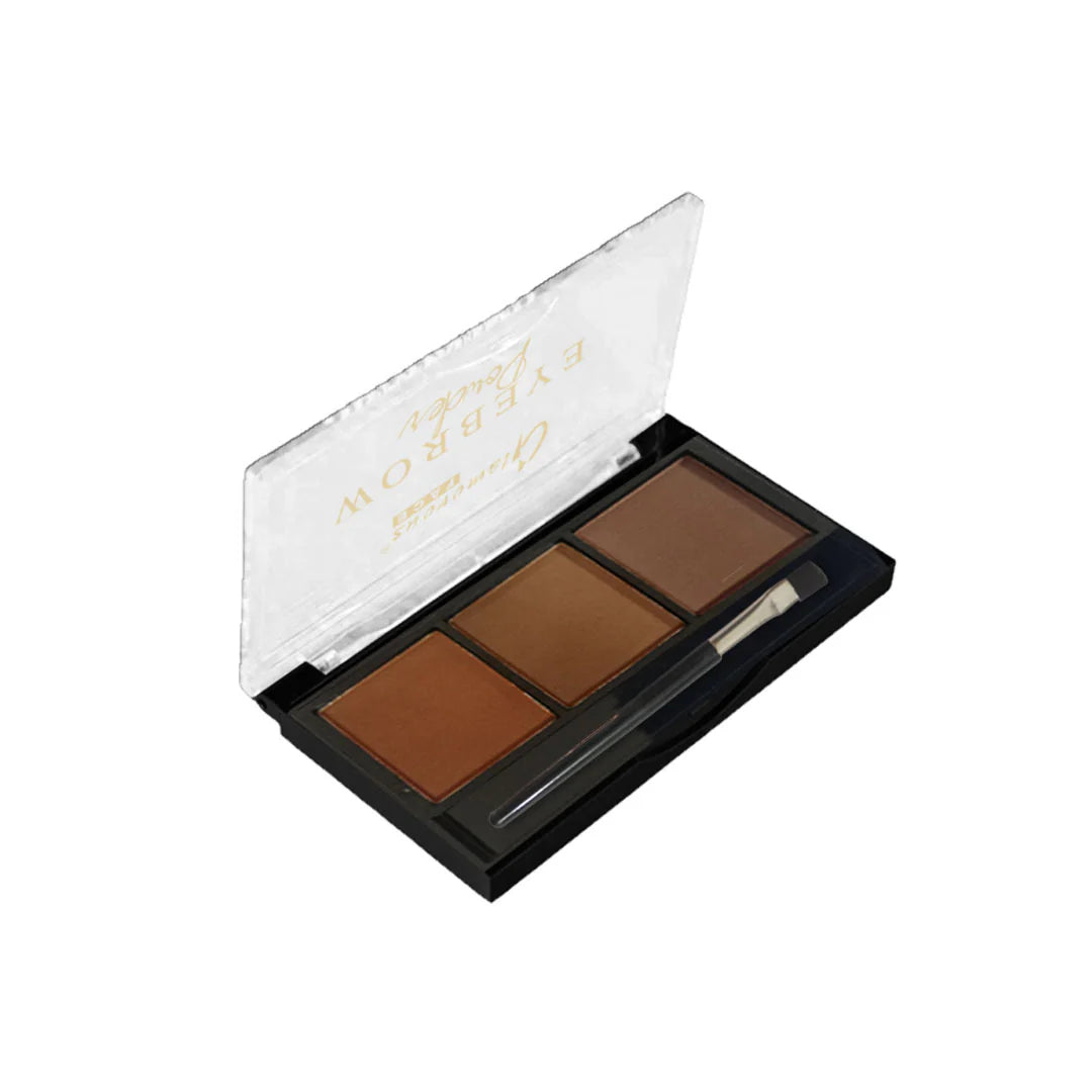 Glamorous Face 3 Color Eyebrow Powder Kit