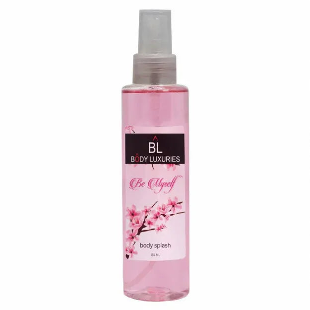 Body Luxuries Be Myself Body Splash Mist 155ml - Authentic, Light & Refreshing Women Fragrance