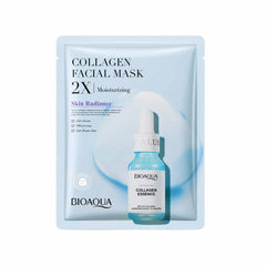 BIOAQUA Collagen 2X Facial Mask - Soft & Bright Moisturizing (25g)