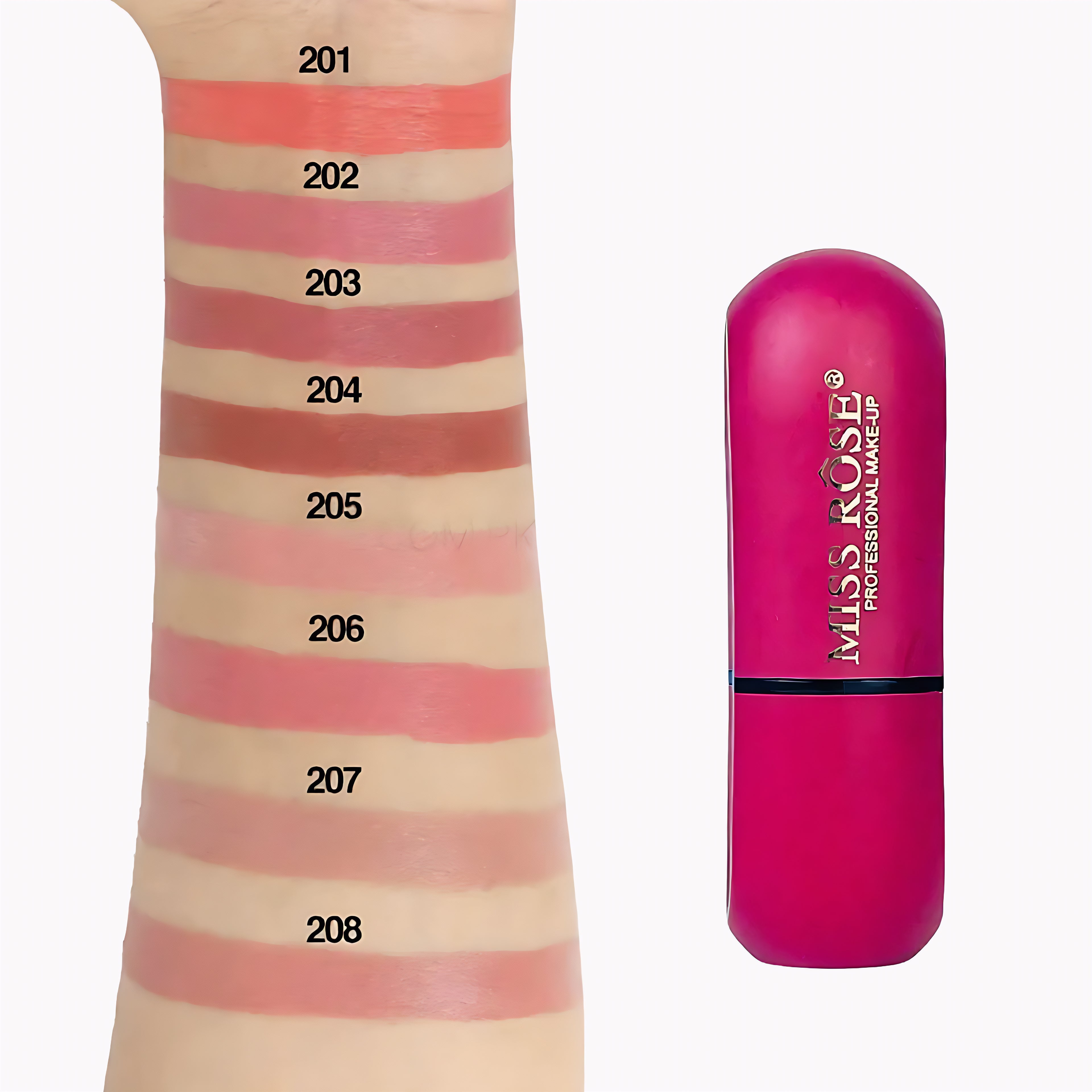 Miss Rose Double Accurate Matte Lipstick