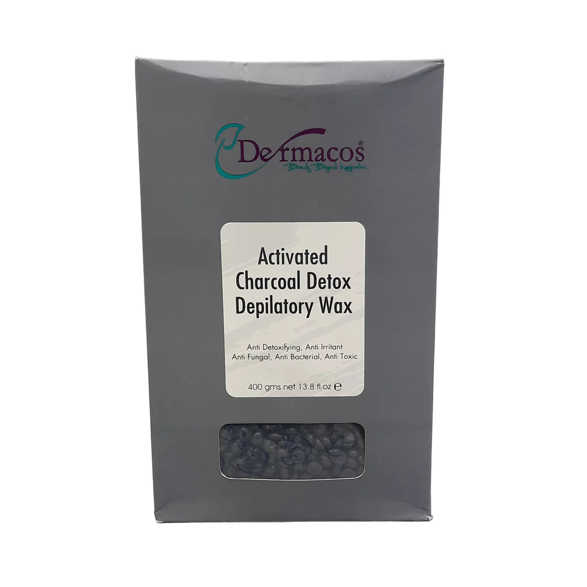Dermacos Charcoal Detox Wax 400gms