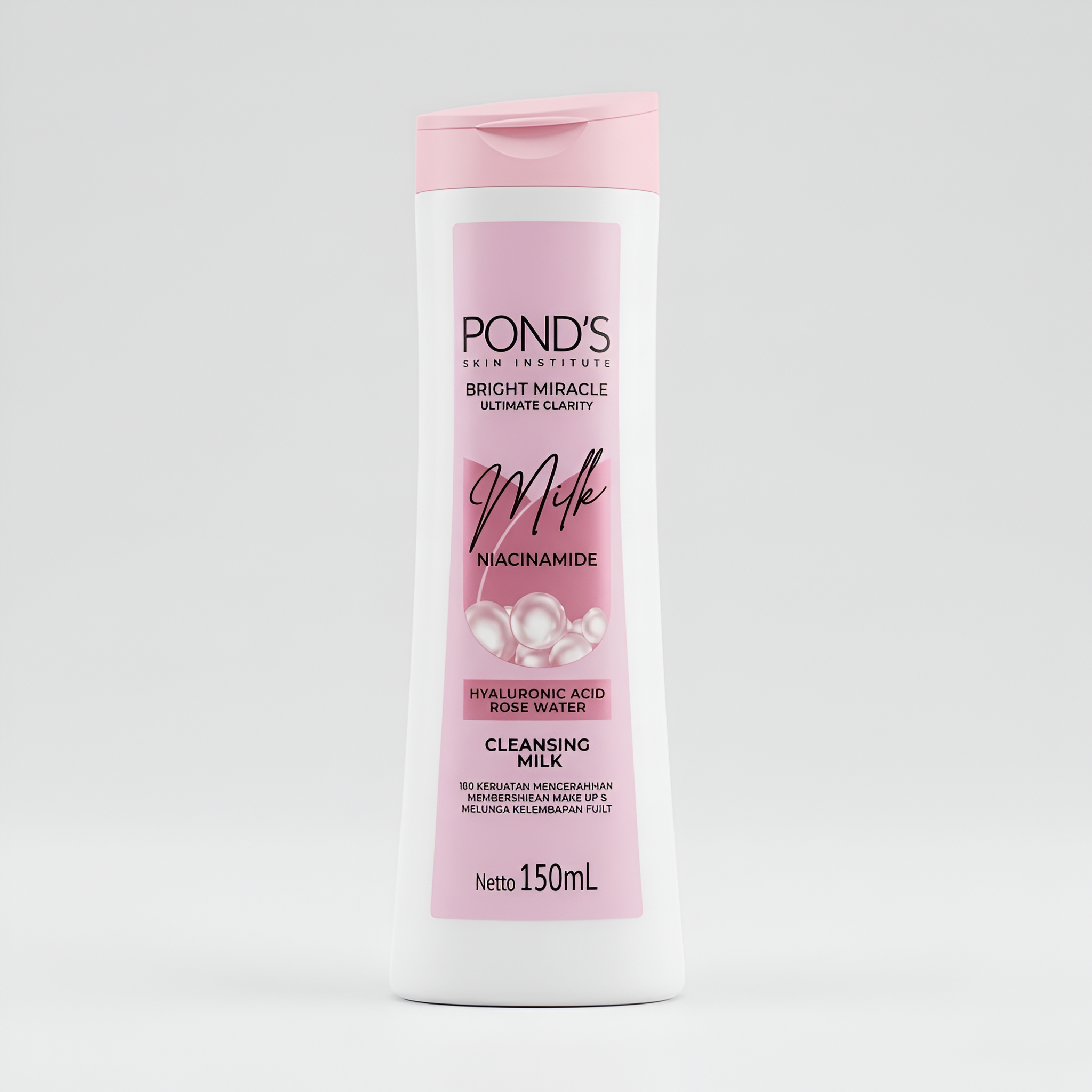Ponds Bright Miracle Niacinamide Cleansing Milk Lotion 150ml (Made In Indonesia)