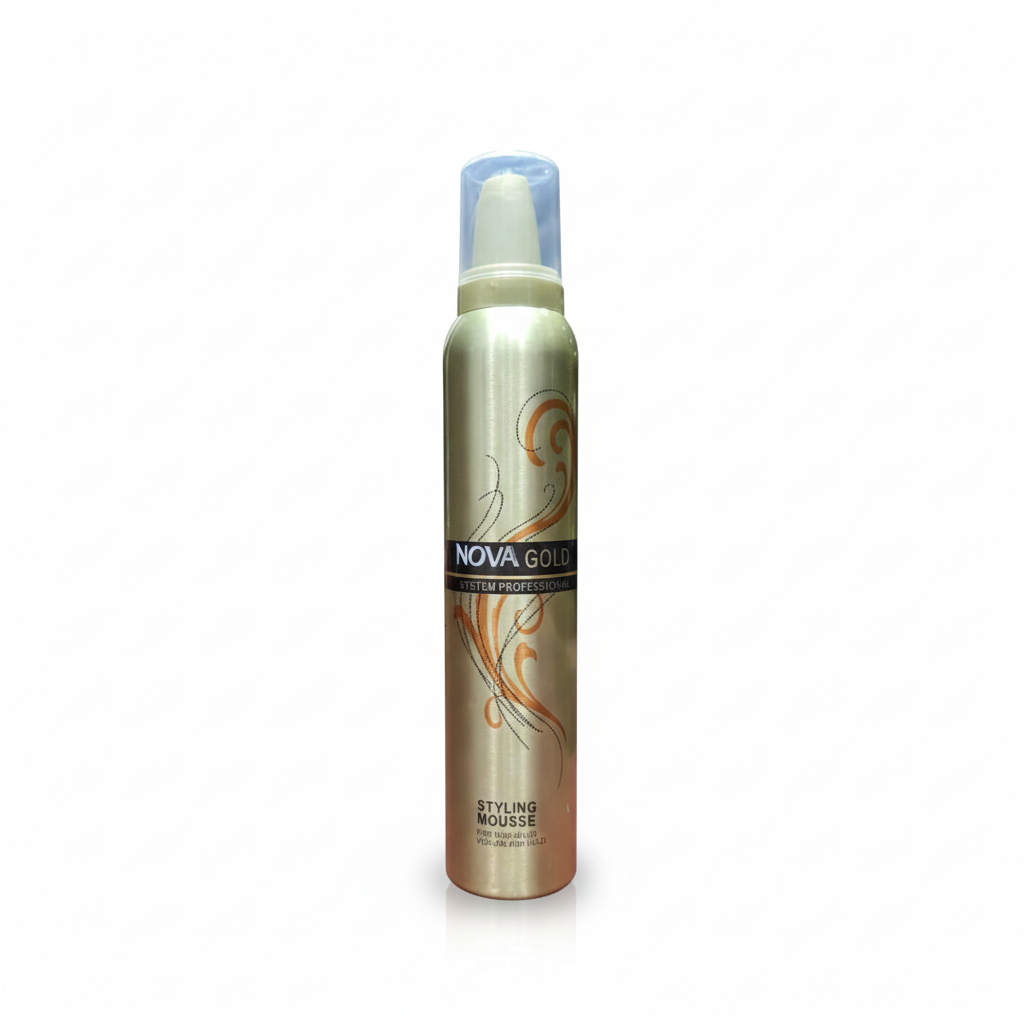 Nova Gold Hair Mousse 200ml (Made In Pakistan)