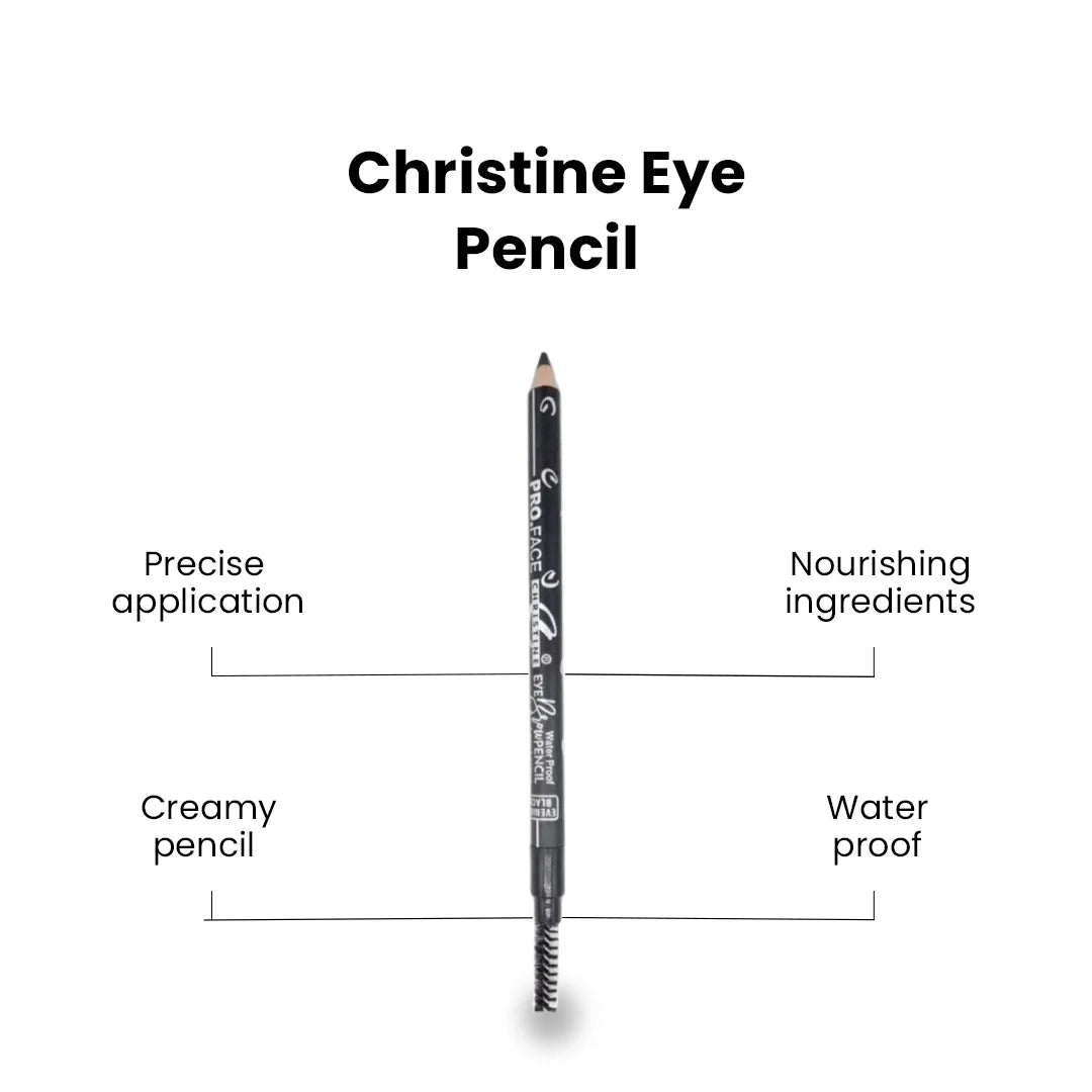 Christine Pro Face EyeBrow Pencil with integrated brush