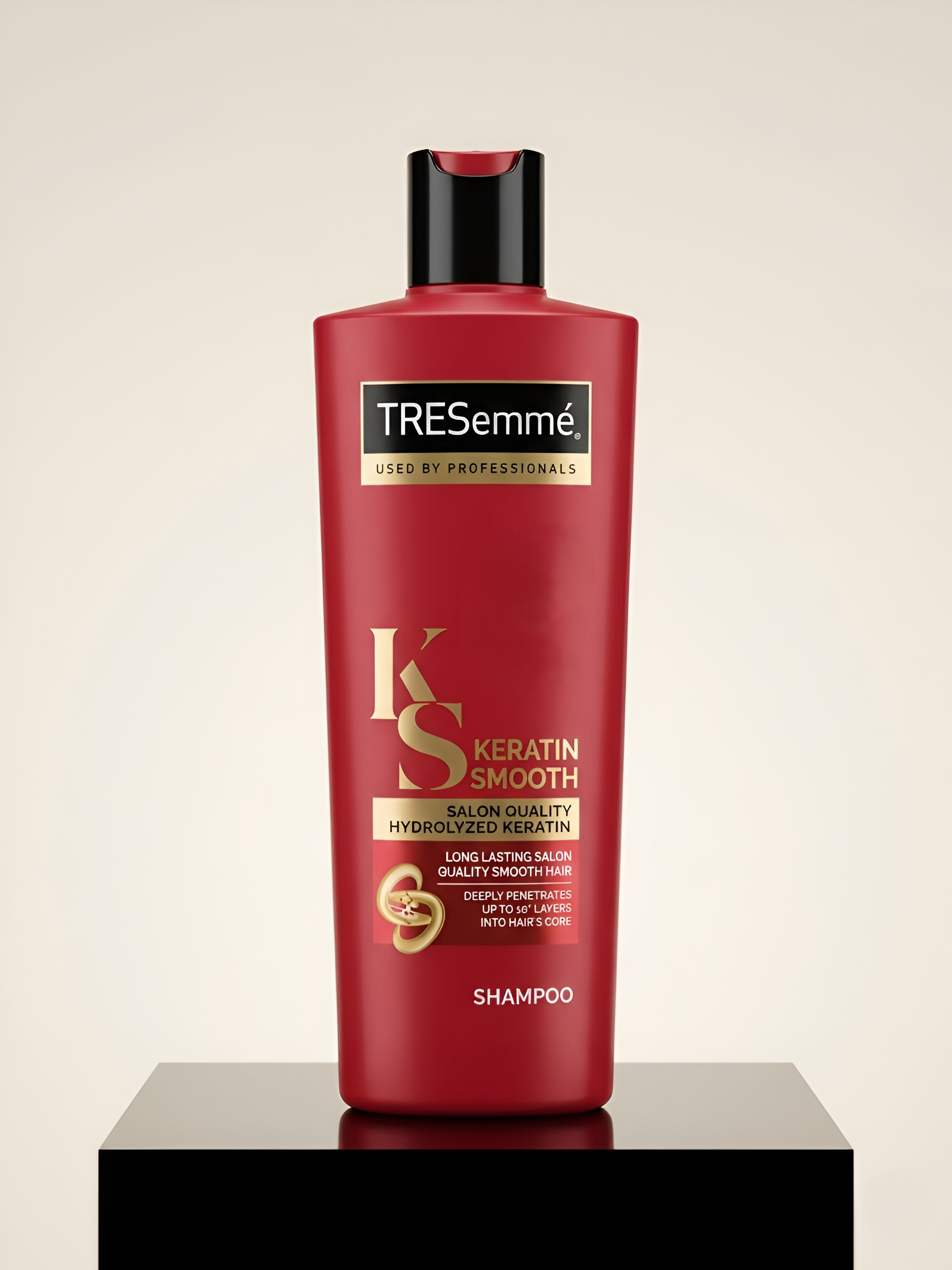 TRESemmé Keratin Smooth Shampoo Salon Quality Hydrolyzed Keratin 340ml (Made In Indonesia)
