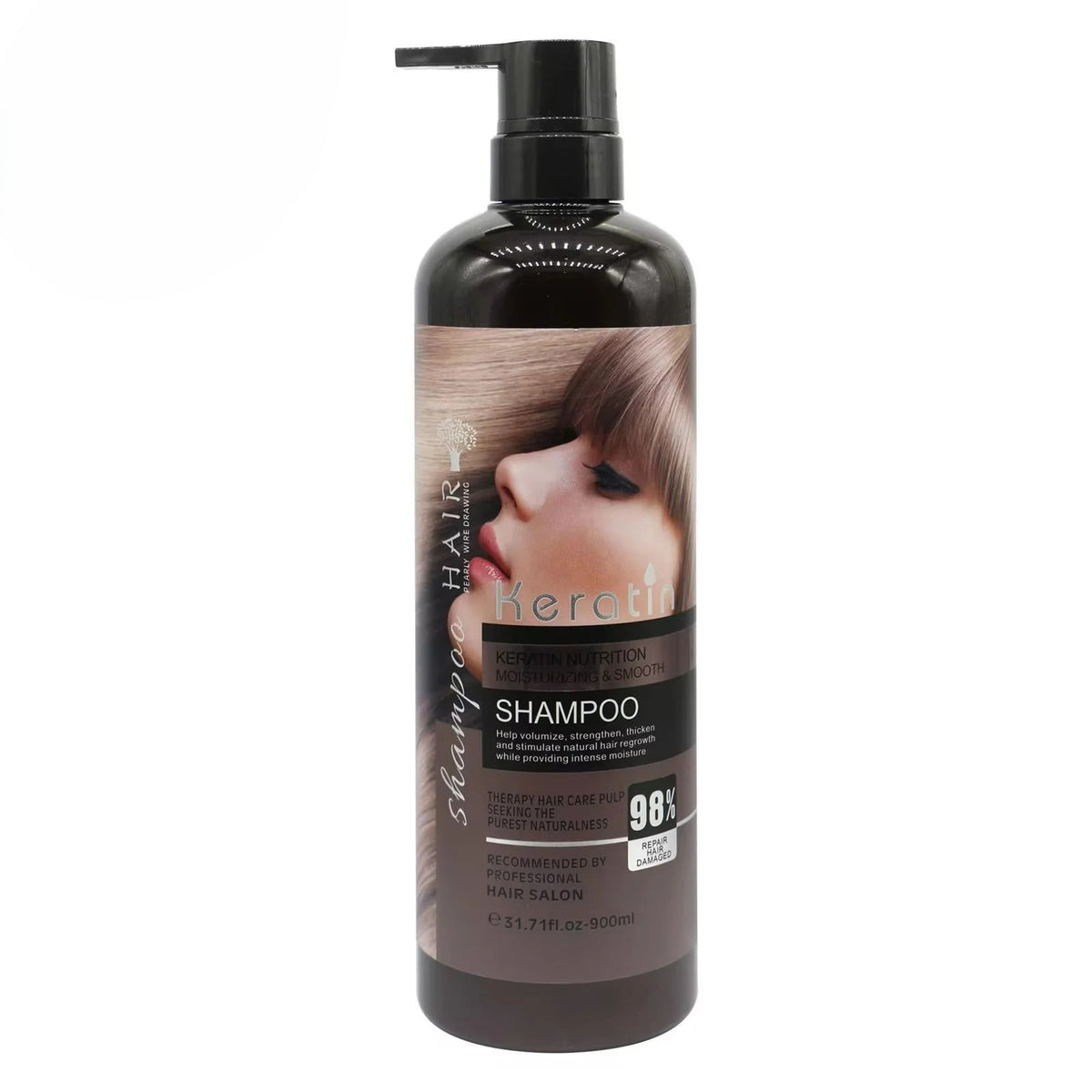 Keratin Nutrition Moisturizing & Smooth Shampoo 2 (900ml)