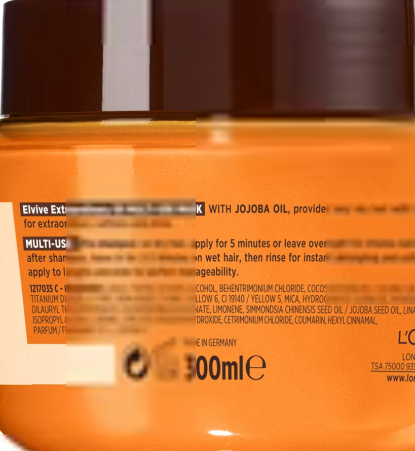 L'Oreal Paris Elvive Extraordinary Oil Hair Mask for Nourishing Dry Hair 300ml