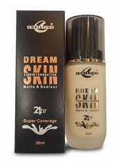 DREAM SKIN Liquid Foundation - Matte & Radiant 24hr Super Coverage 9 Shades