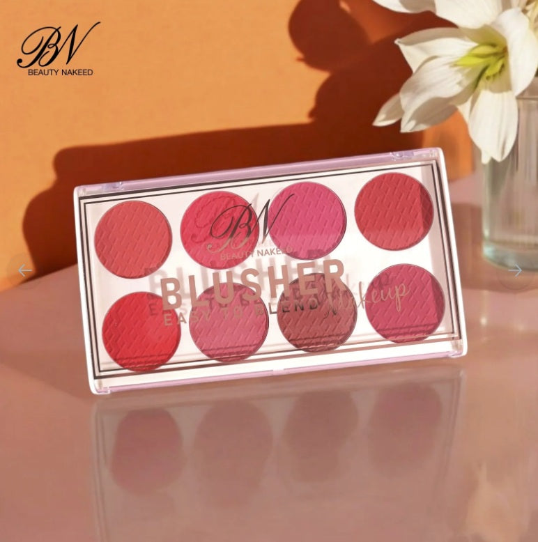 Beauty Nakeed BN Easy To Be Blend 8in1 Blusher Palette