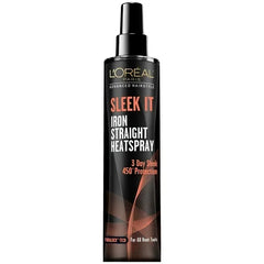 LOreal Paris Advanced Hairstyle SLEEK IT Iron Straight Heat Spray Anti-Frizz