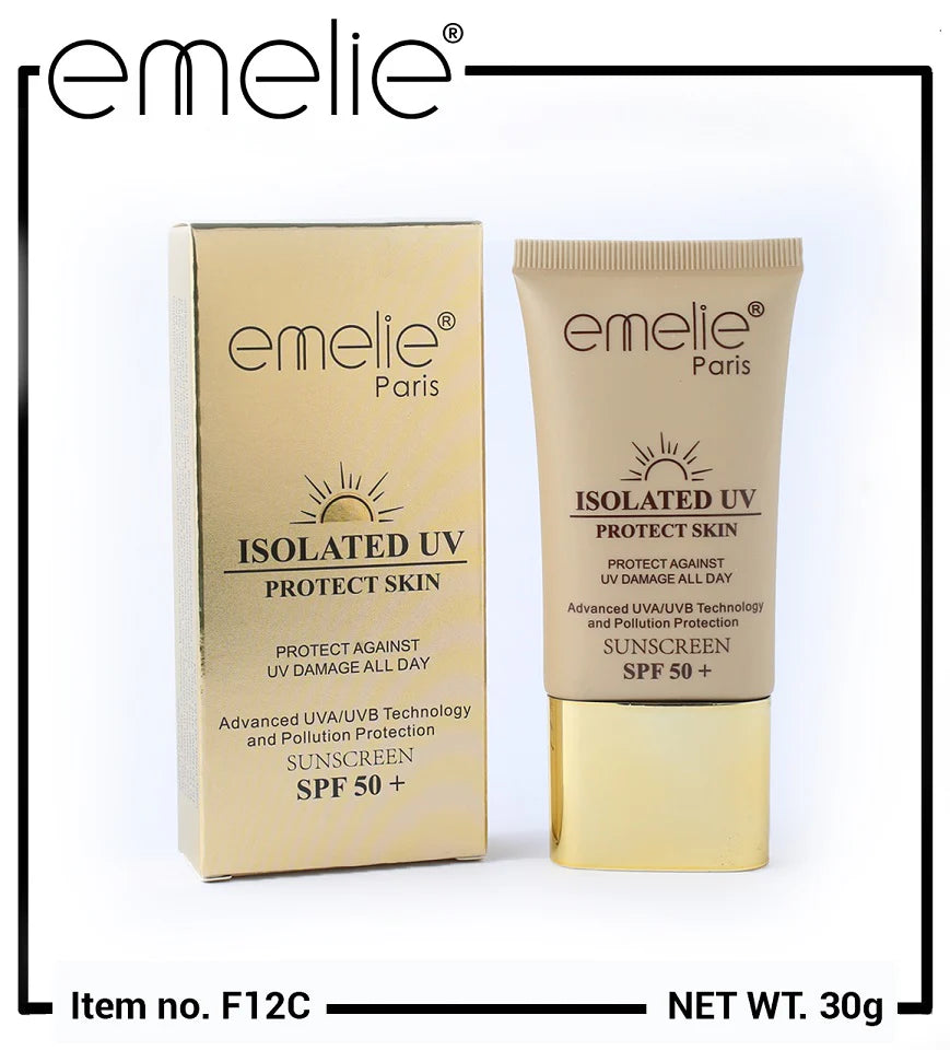 Emelie Paris: Isolated UV Protect Skin Sunblock