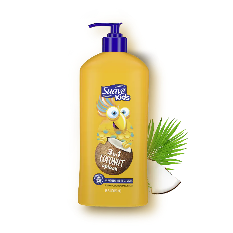 Suave Kids 3in1 Coconut Splash Shampoo 532ml