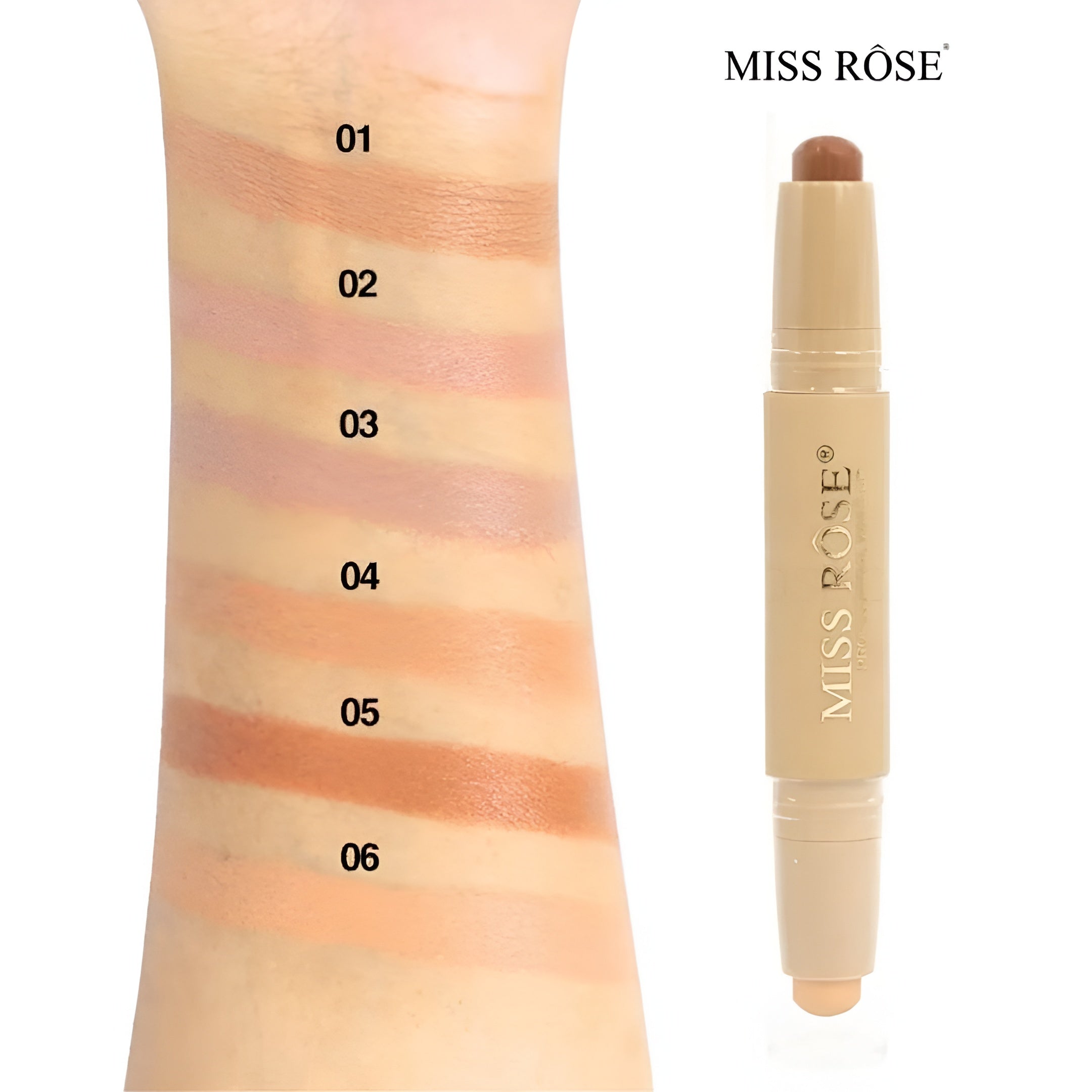 Miss Rôse Dual-Ended Contour & Concealor Stick