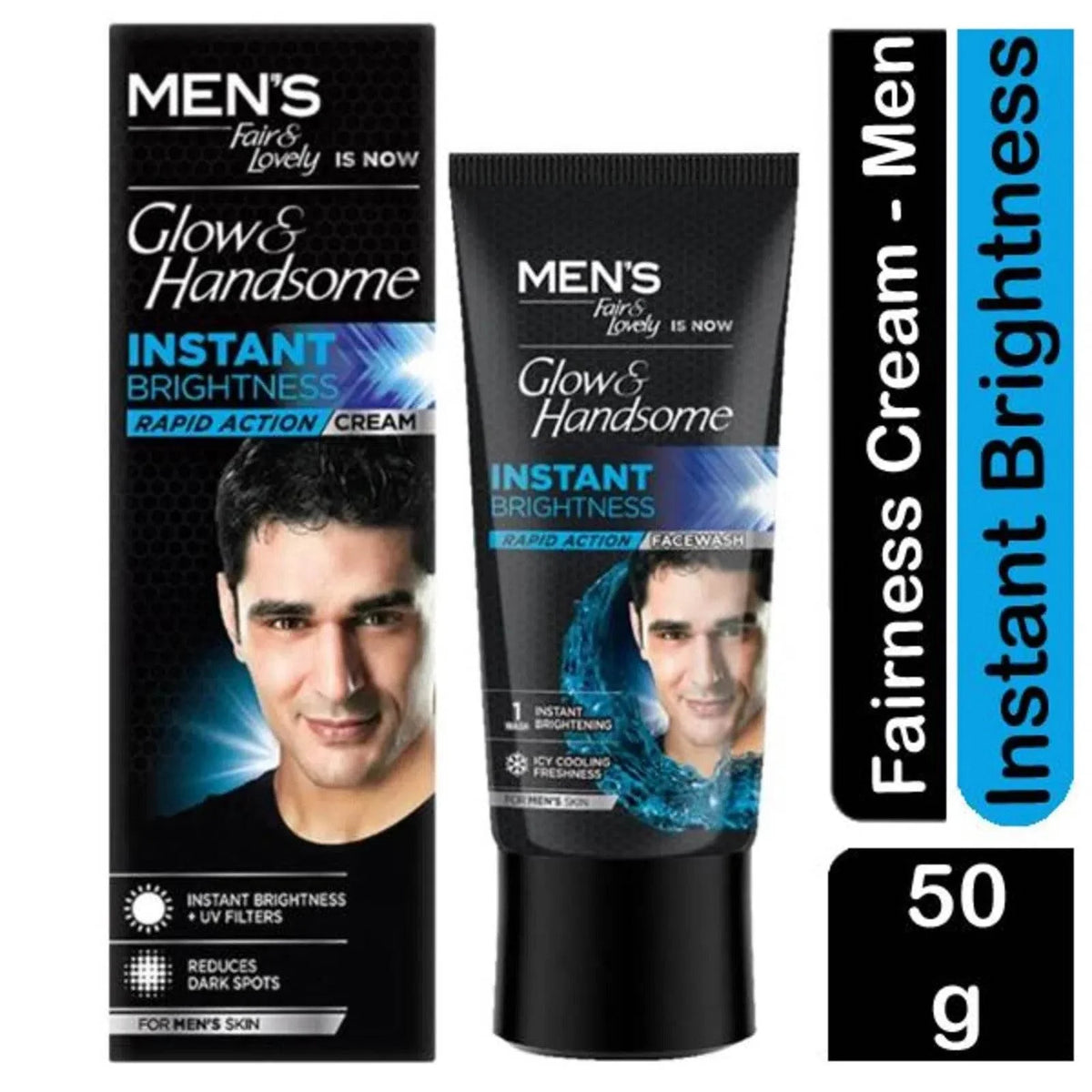 Fair and Lovely Mens Instant Brightness Cream 50Gm
