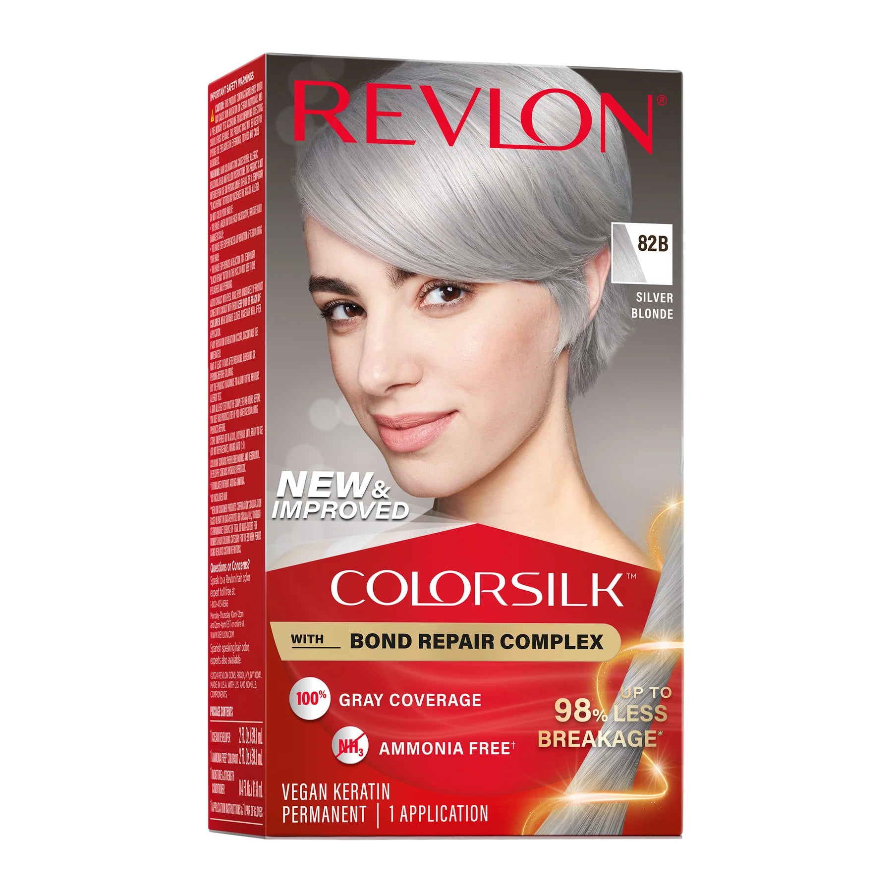 Revlon ColorSilk™ with Bond Repair Complex Permanent Hair Dye