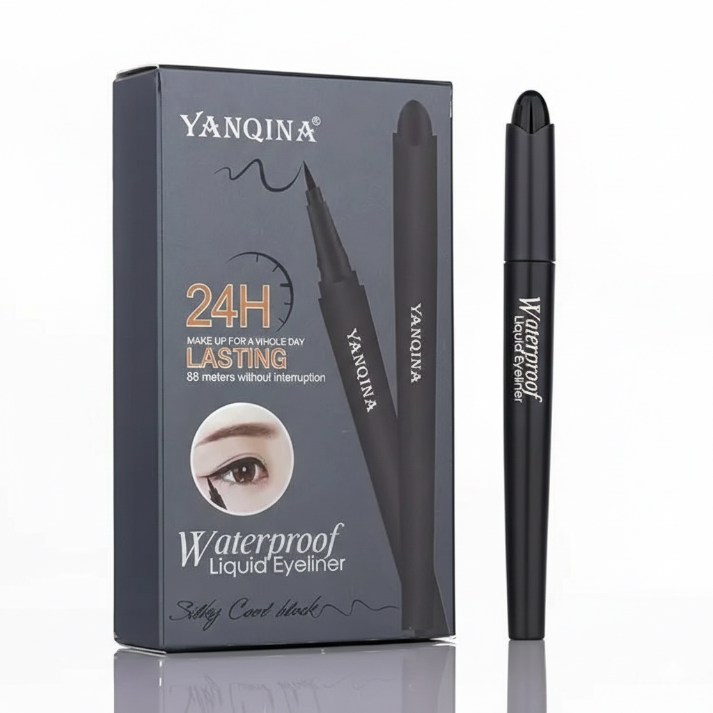 Yanqina Silky Cool Black Pen Eyeliner (8660) 1 piece