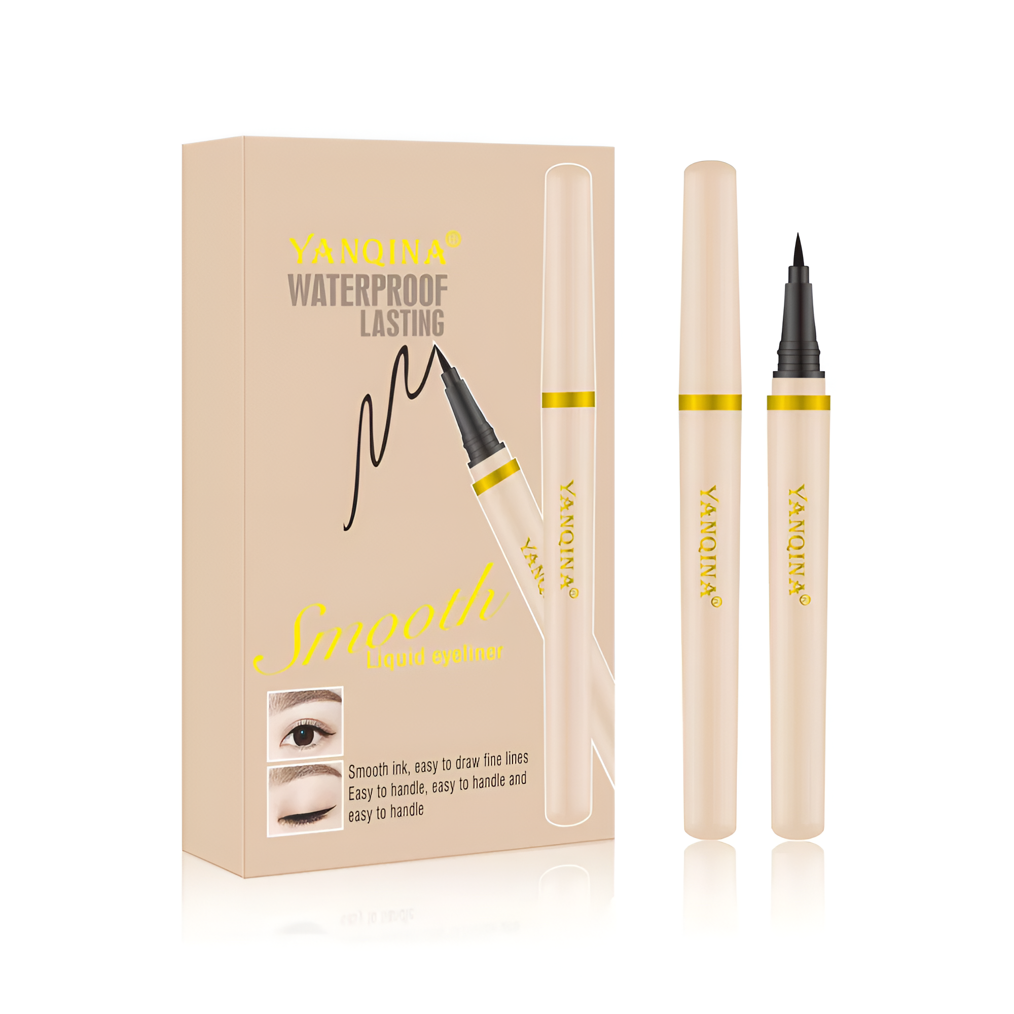 Yanqina Smooth Liquid Pen Eyeliner (K601) 1 piece