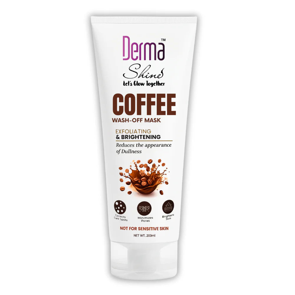 Derma Shine Coffee Wash-Off Mask (200ml)
