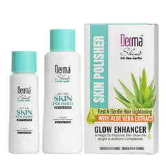 Derma Shine Aloe Vera Skin Polisher Kit