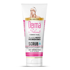 Derma Shine Black Head Removing Scrub (200g)