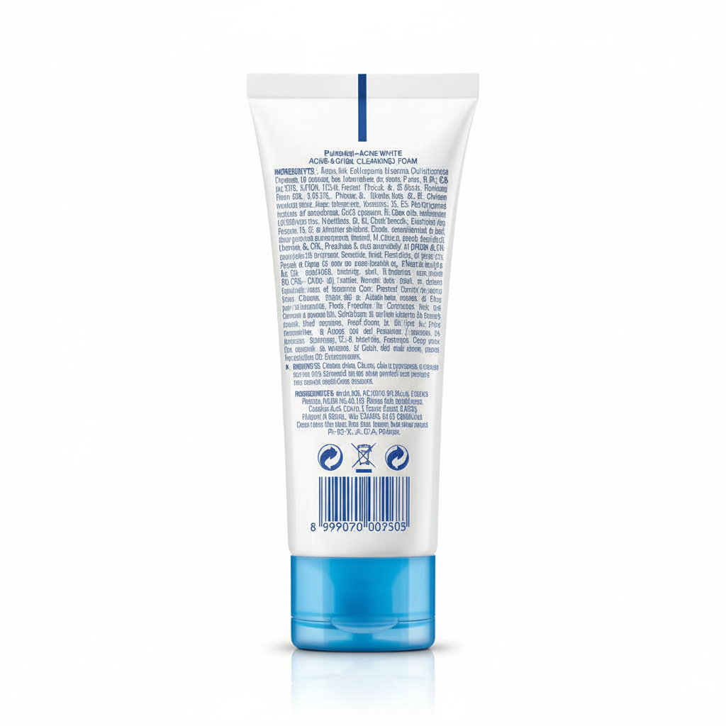 GARNIER Pure Active Anti-Acne White Foam