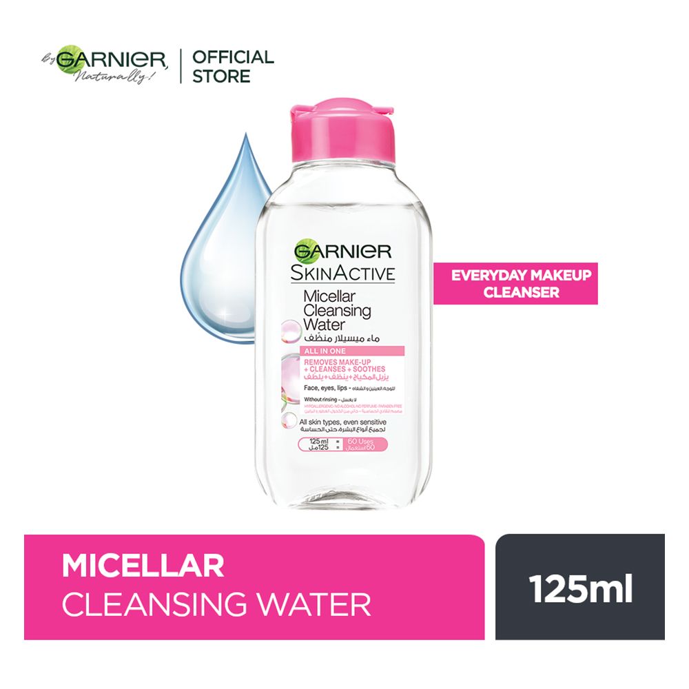 Garnier Skin Naturals Micellar Cleansing Water, Alcohol Free 2 Size