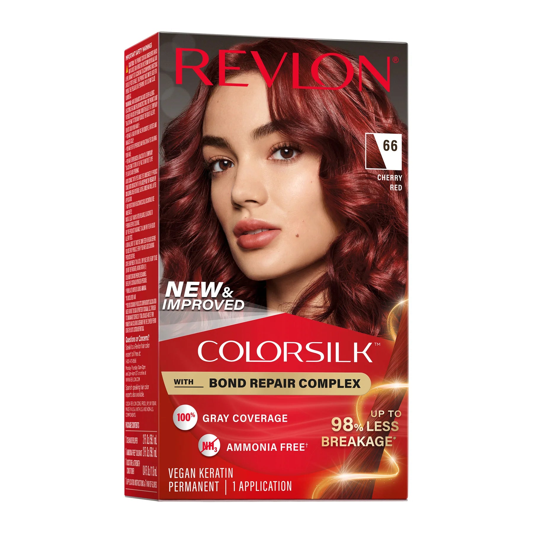 Revlon ColorSilk™ with Bond Repair Complex Permanent Hair Dye