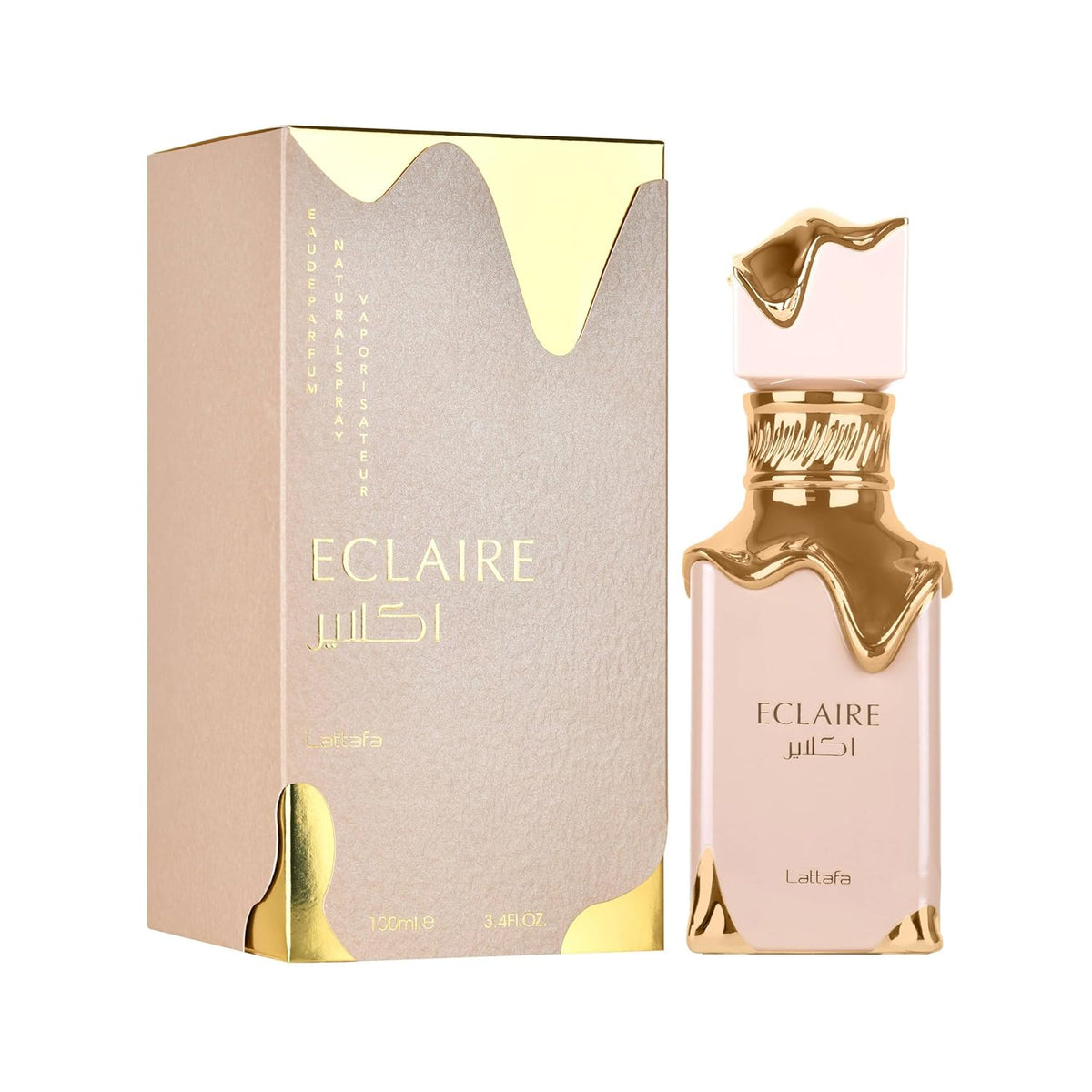 Lattafa Eclaire Vanilla, Caramel, Sweet, Floral Eau de Parfum