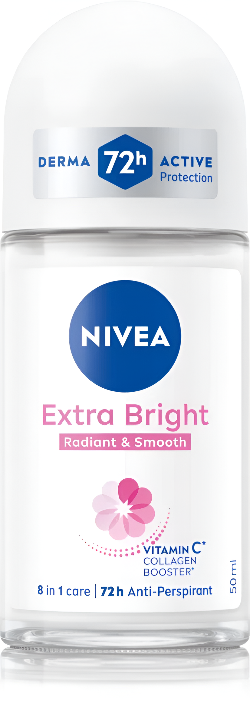 NIVEA Extra Bright Radiant & Smooth 8-in-1 Roll-On (50ml)