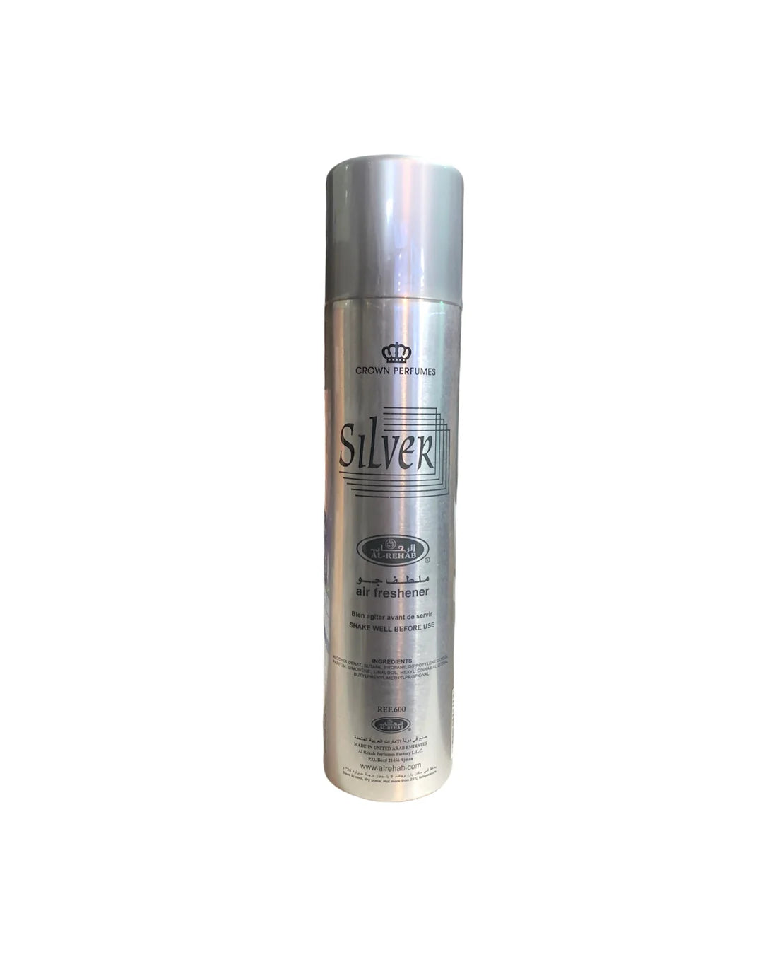 SILVER AIR FRESHENER BY AL REHAB 300ML..
