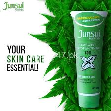 Junsui Naturals Whitening Face Wash - Cool (Fresh Cooling Sensation) - 100g