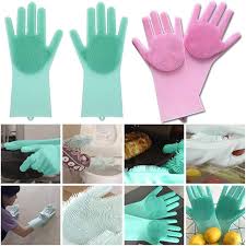 Premium Mesh Washing Gloves | Dual-Layer Exfoliating & Protective Bath Gloves
